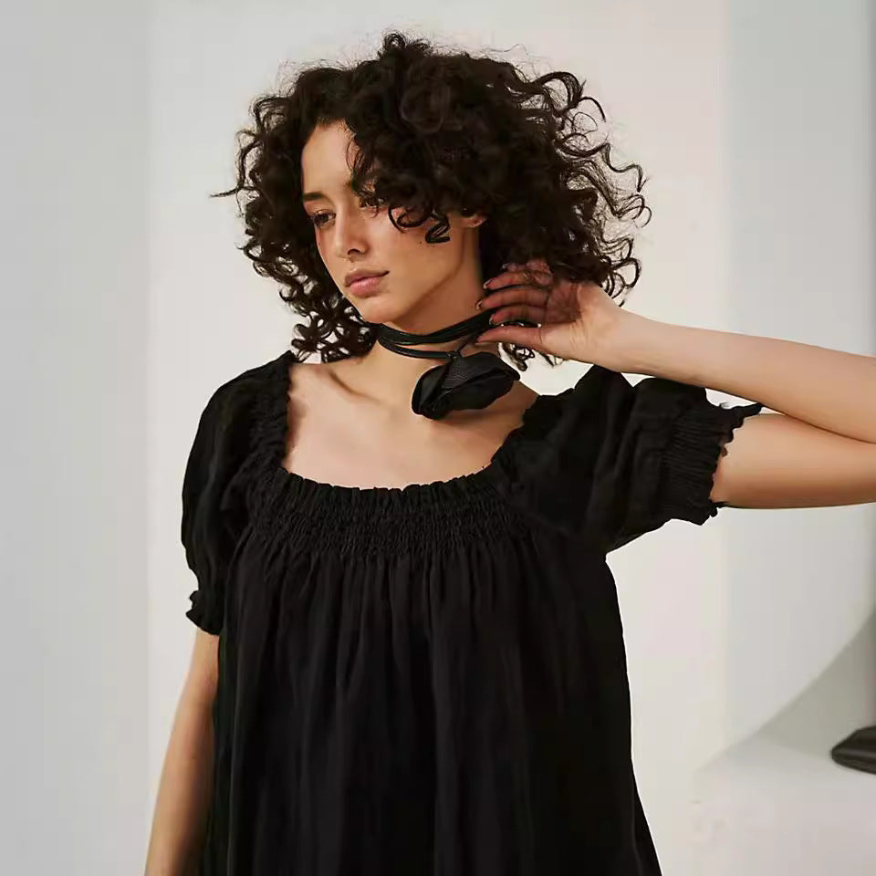 The Afternoon Poise Dress – Ink