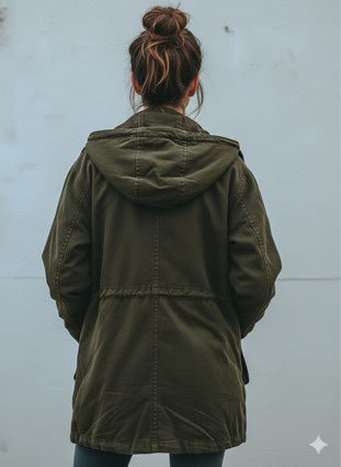 The Utility Windbreaker — Forest Olive