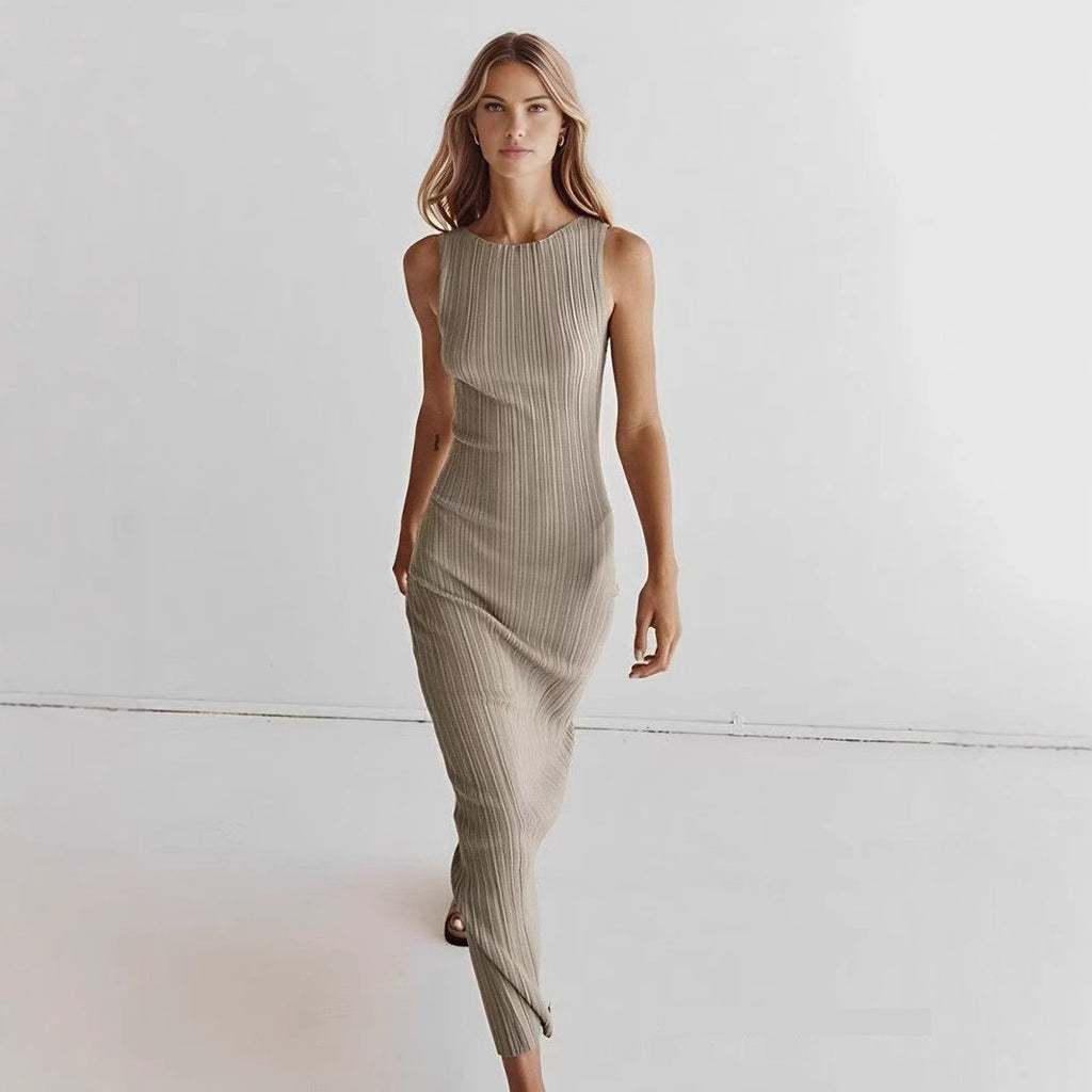 Soft Lines Column Knit Dress