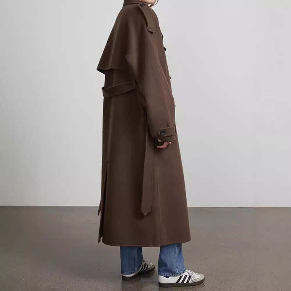 Longline Studio Trench – Deep Cocoa