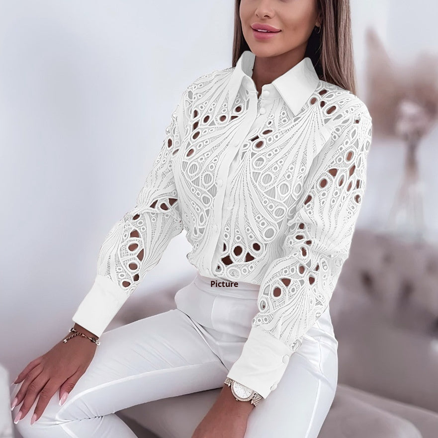The Lace Shirt — Snow
