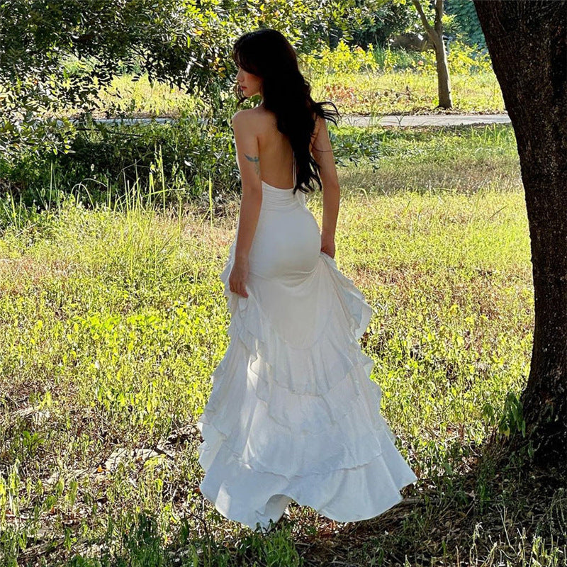 The Morning Petal Dress – Ivory