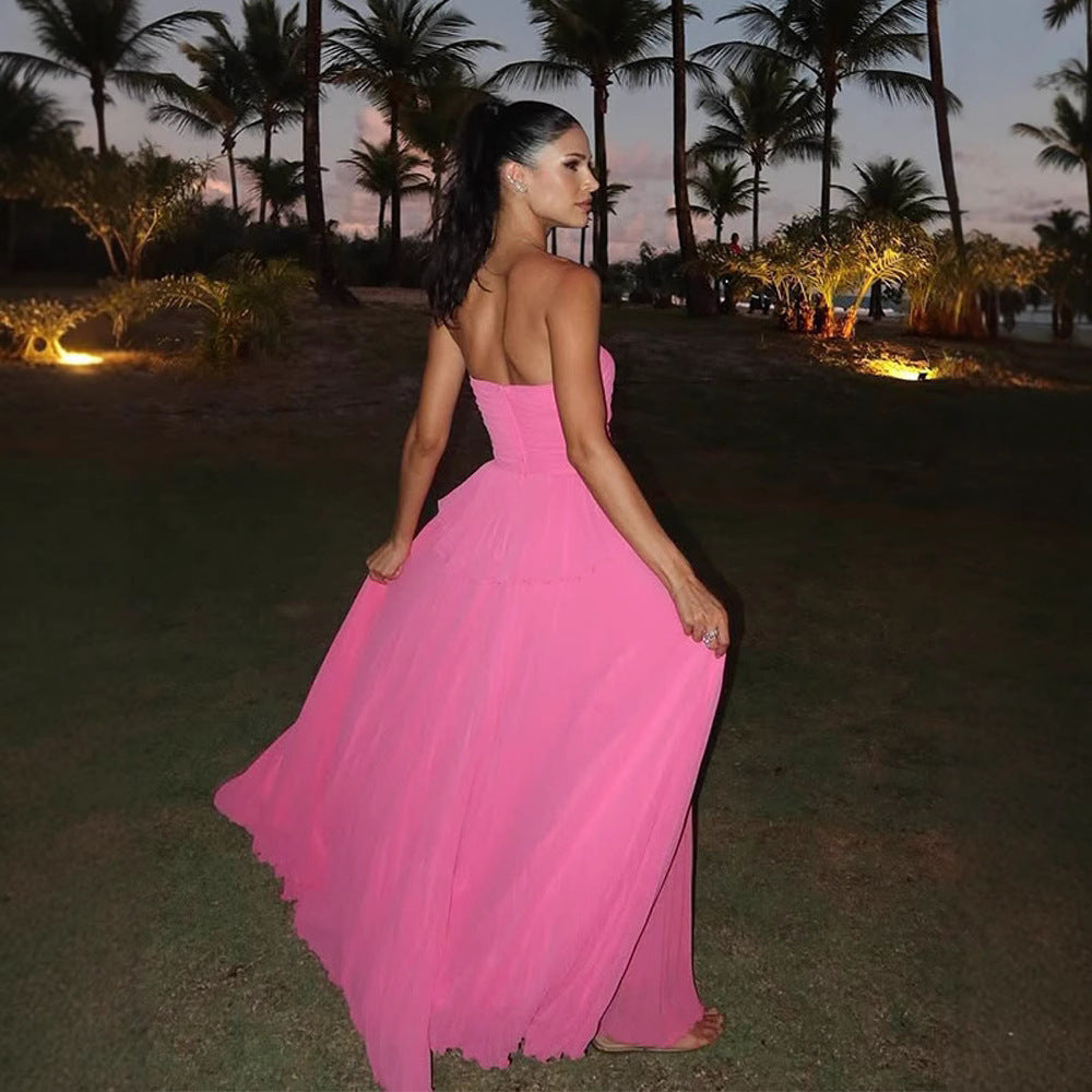 The Evening Petal Dress – Rosa