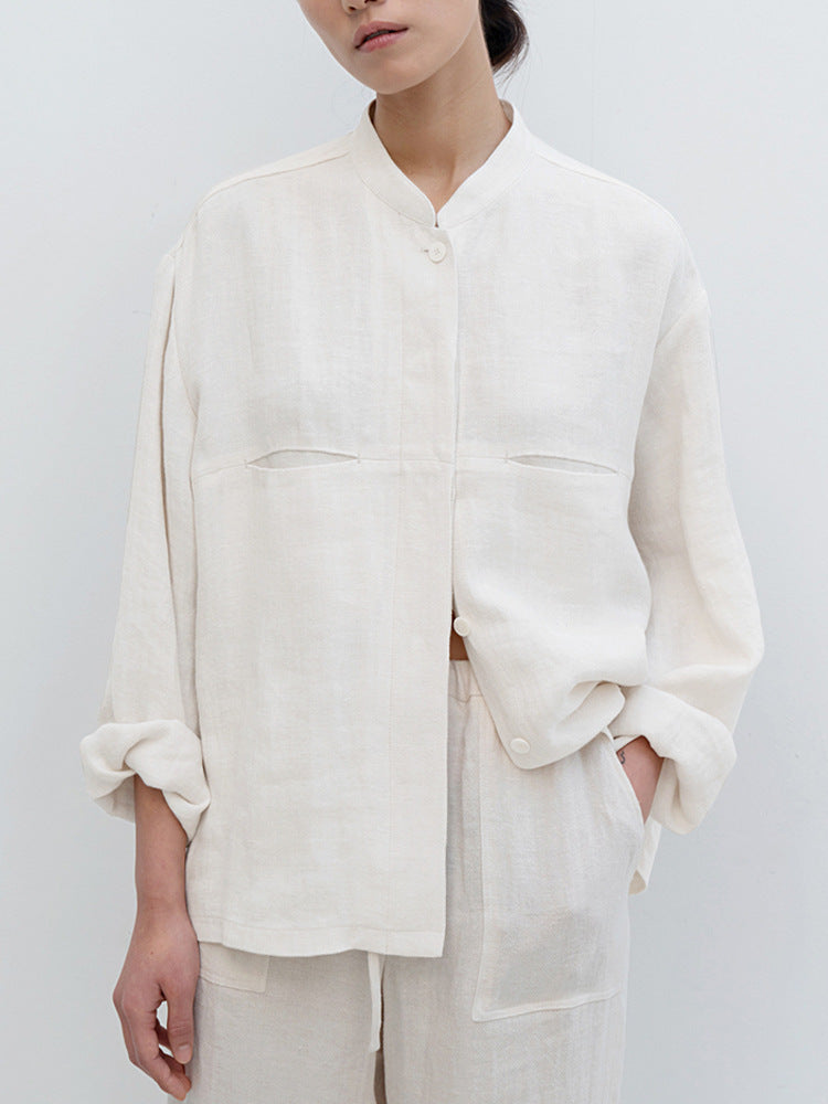 The Stillness Linen Shirt