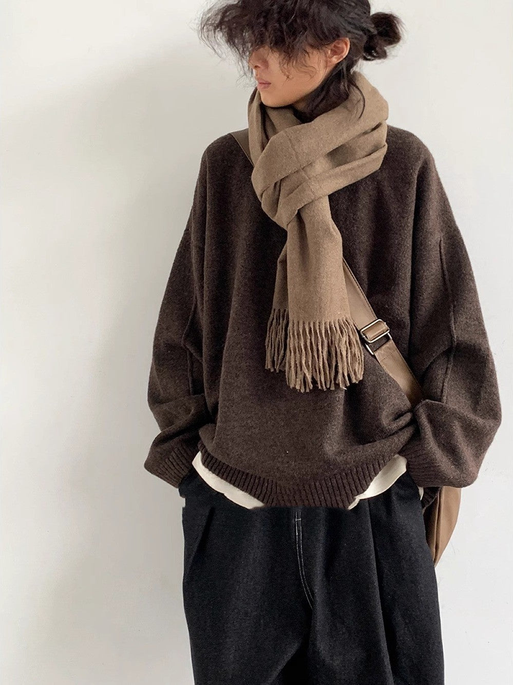 The Gentle Season Knit – Earth Brown