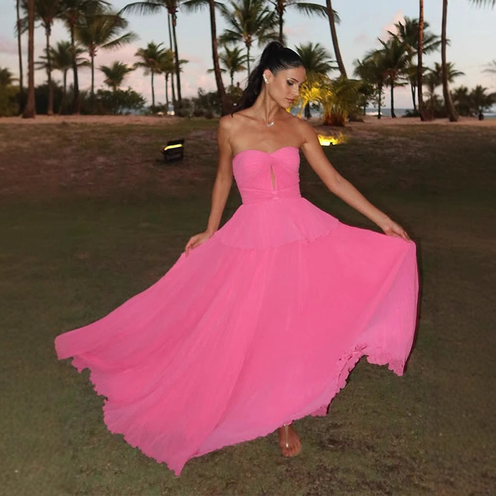 The Evening Petal Dress – Rosa